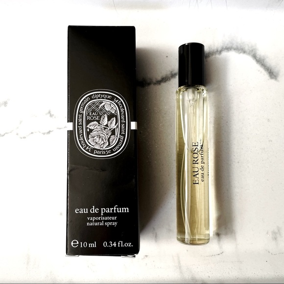 *Brand New* Limited Edition! DIPTYQUE Rose EDT + EDP + Soft Lotion + Soft Pouch - Picture 4 of 5